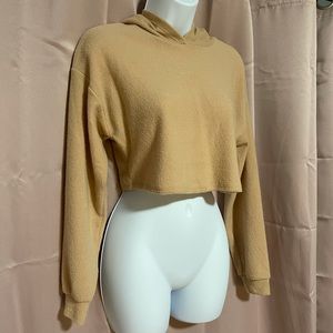 Fashion nova cropped hoodie